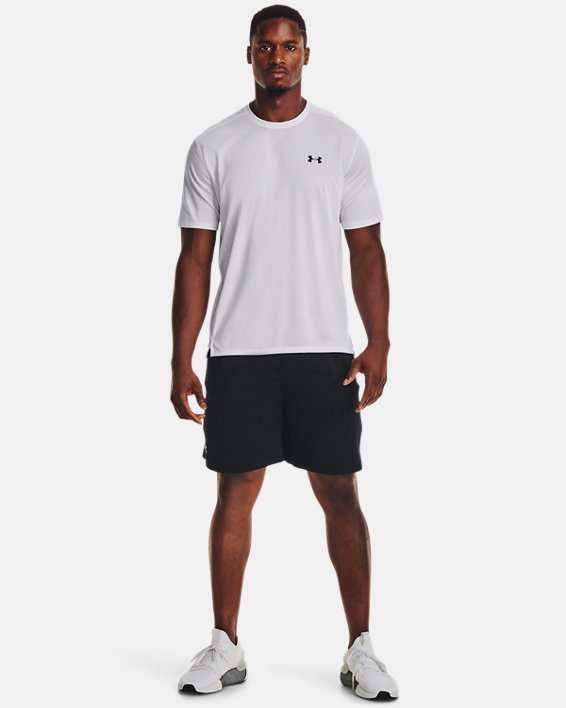 Men's UA Tech™ Vent Short Sleeve, White, pdpMainDesktop image number 2